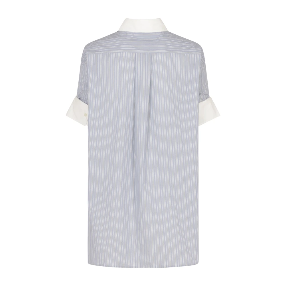Acne Studios Blauw Shirt Fn-Wn-Blou001135 Blue Dames
