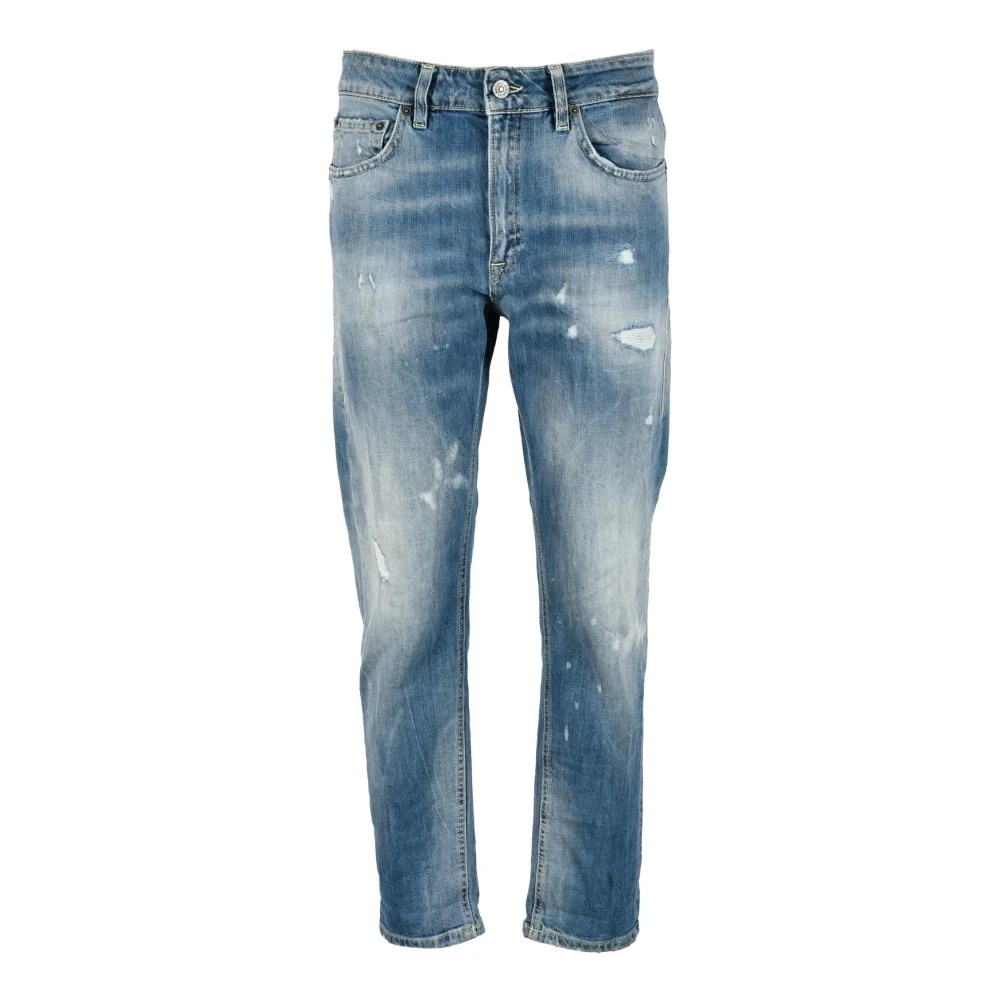 Dondup Mila Rits Jeans Blue Dames