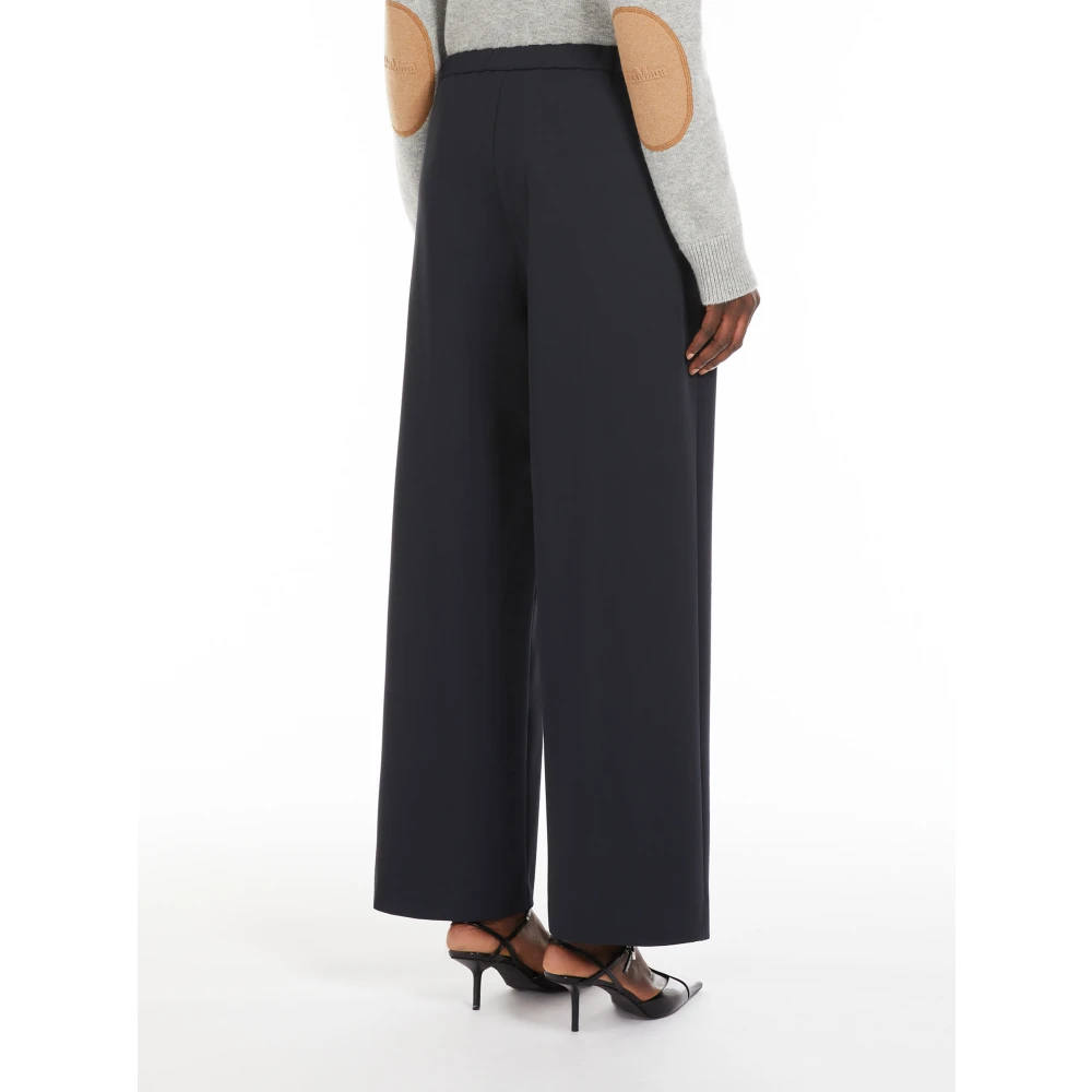 Max Mara Winterblauwe Stijlvolle Argenta Schoenen Blue Dames