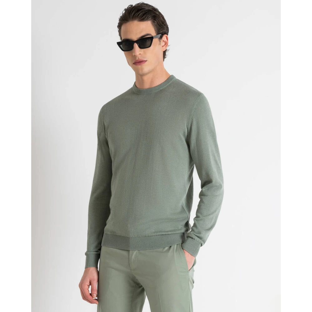 Antony Morato Stijlvolle Pullover Sweater Green Heren