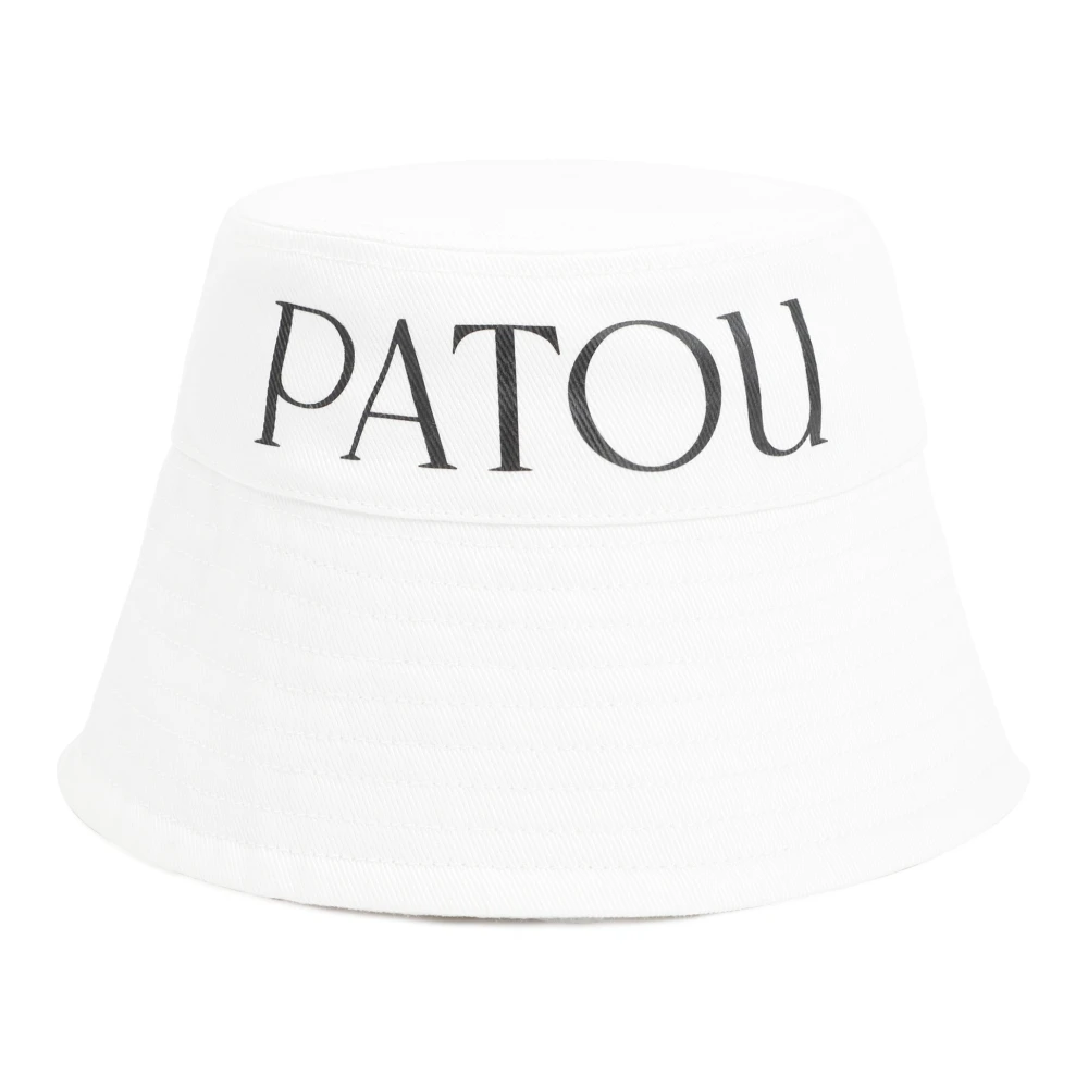 Patou Neutrale Bucket Hat Dames Accessoires White Dames