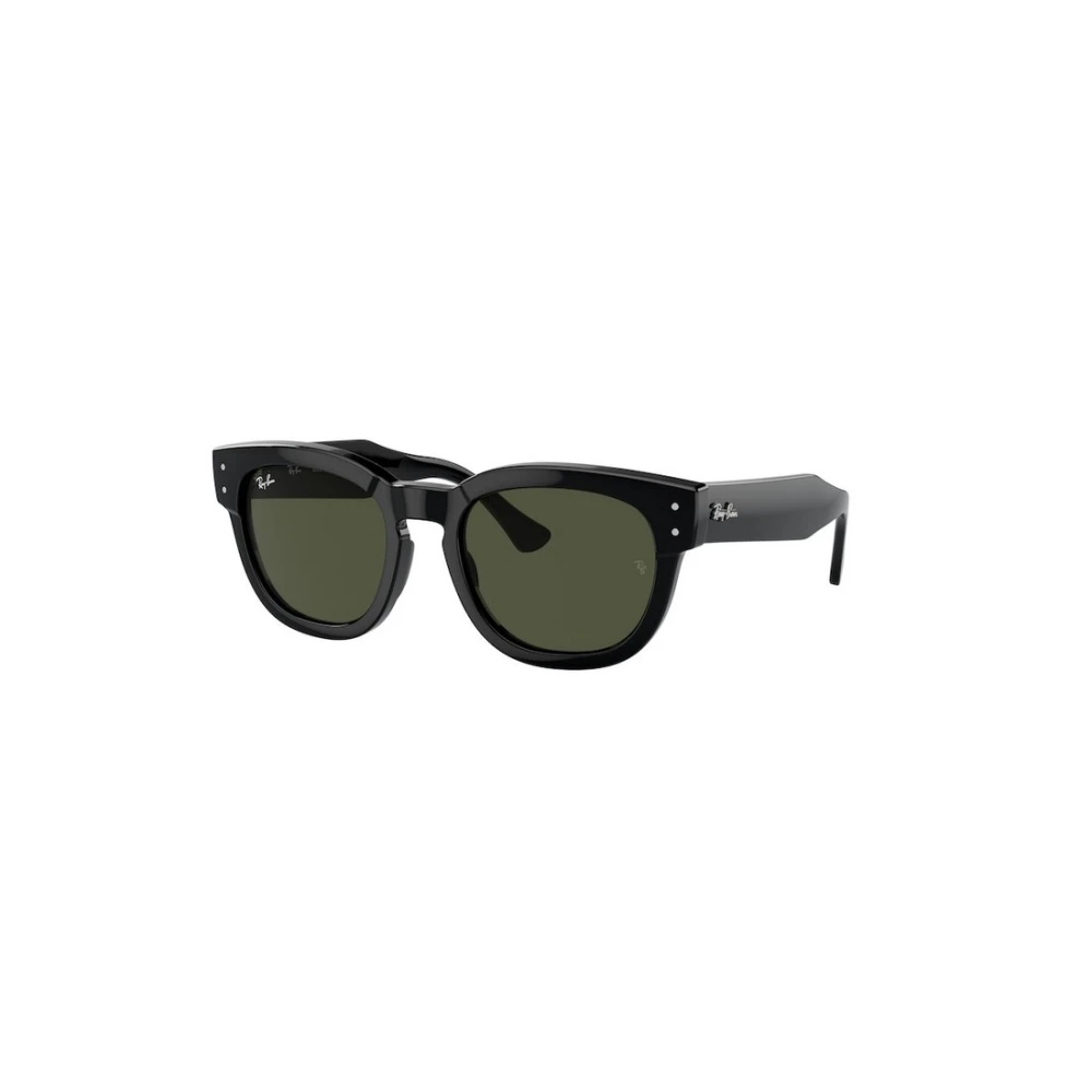 Ray-Ban Sunglasses Mega Hawkeye - Black Frame Green Lenses 53-21, RB0298S - Image 8