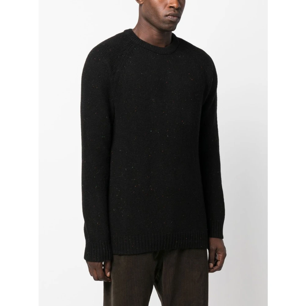 Carhartt WIP Gespikkelde Anglistic Sweater Black Heren