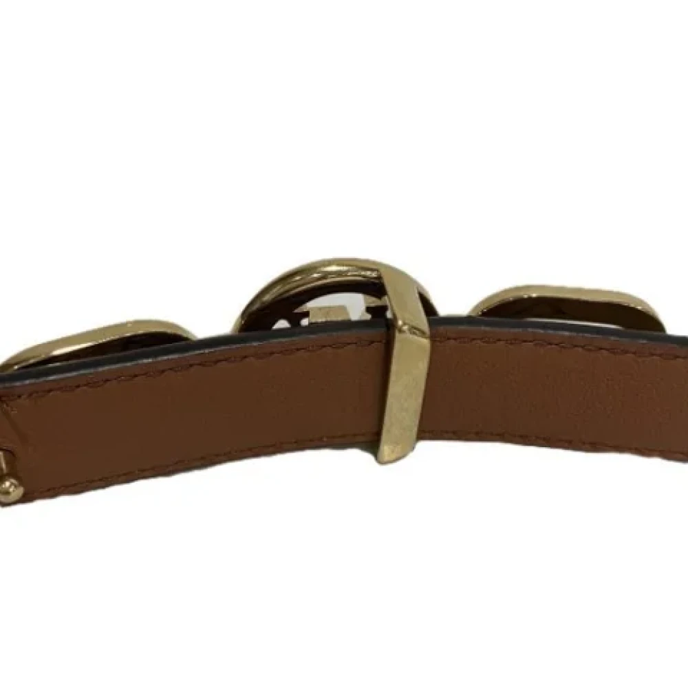 Louis Vuitton Vintage Pre-owned Leather belts Brown Dames