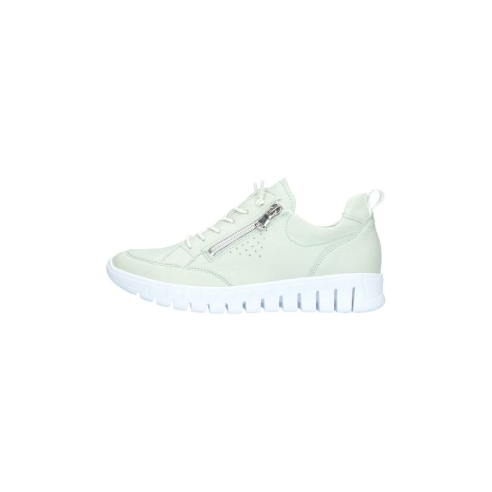 Waldläufer Sneakers Dames Schoenen Wit