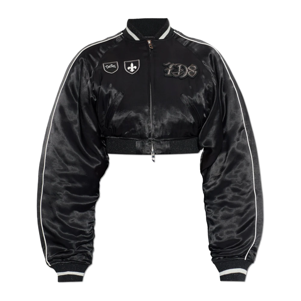 Diesel Donna Nero Giacche, 3XS, New,