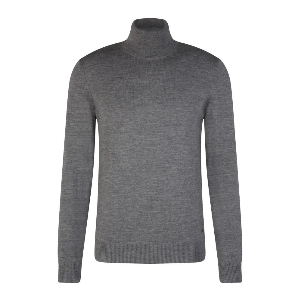 Joop! Grijze merinowol coltrui Gray Heren