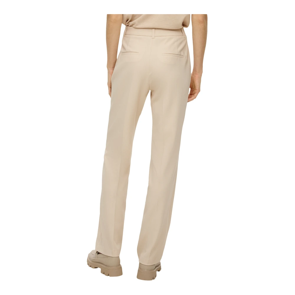 s.Oliver Wide Trousers Beige Dames