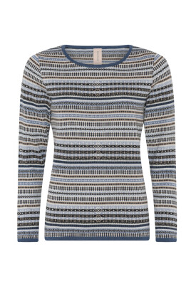 indigo-jacquard-pullover-blouse