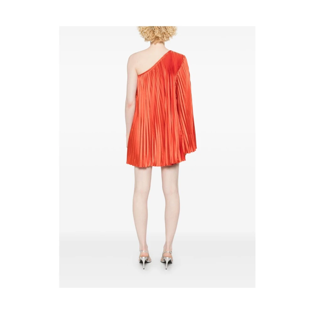 L'idée Wortel Oranje Asymmetrische Hals Jurk Orange Dames