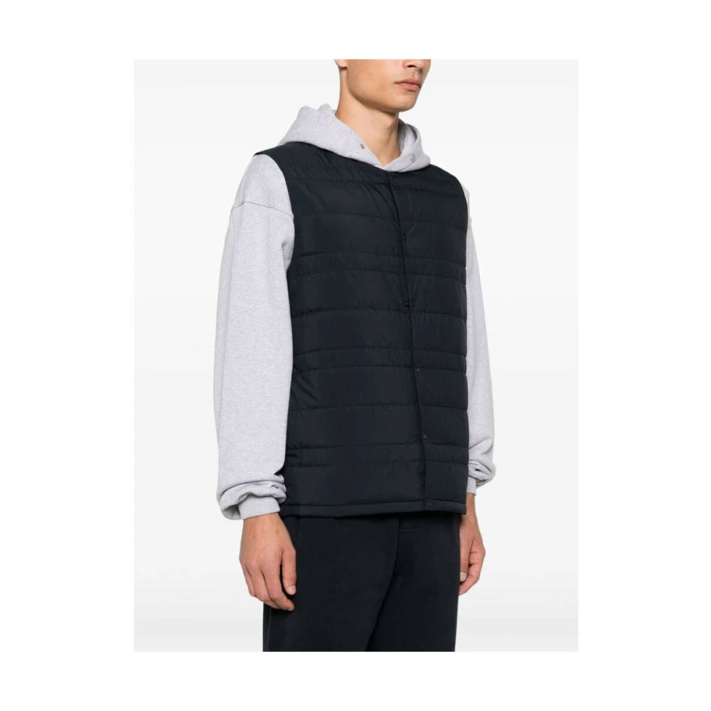 Mizuno Gewatteerde Mouwloze Bodywarmer Blue Heren