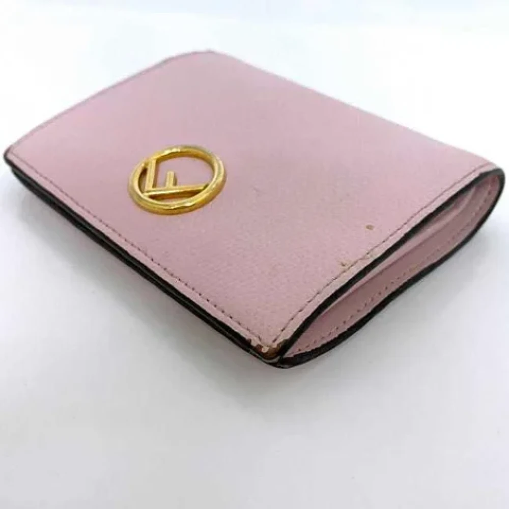 Fendi Vintage Pre-owned Leather wallets Pink Dames
