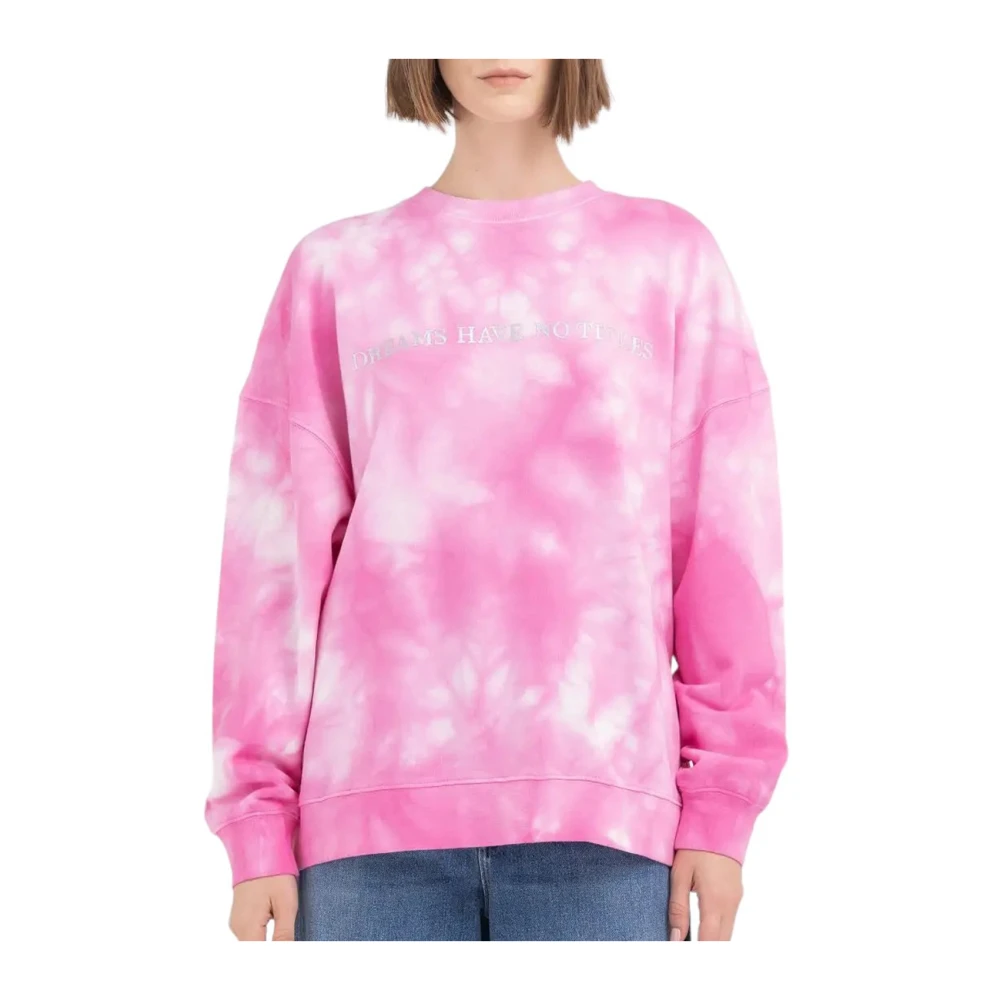 Replay Cyclamen Sweatshirt W3404A.0.23696T Pink Dames