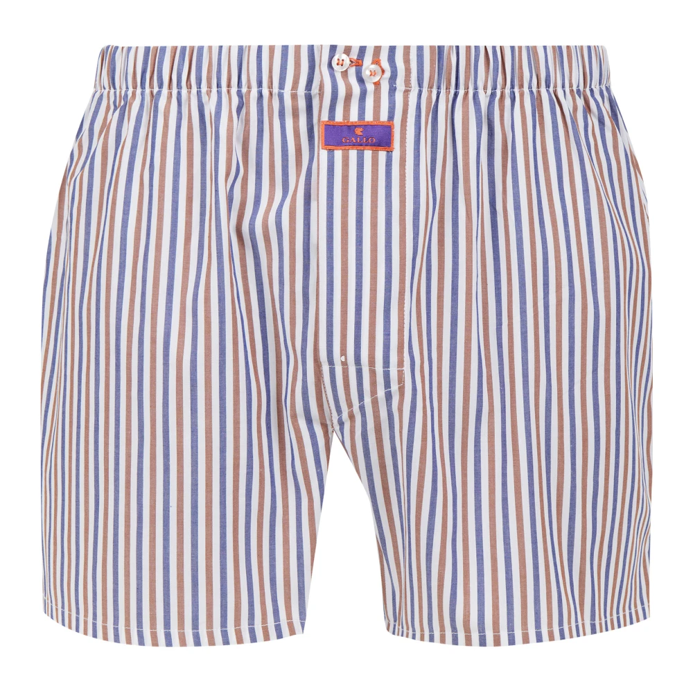 Gallo Klassieke witte katoenen boxershorts voor heren Multicolor Heren