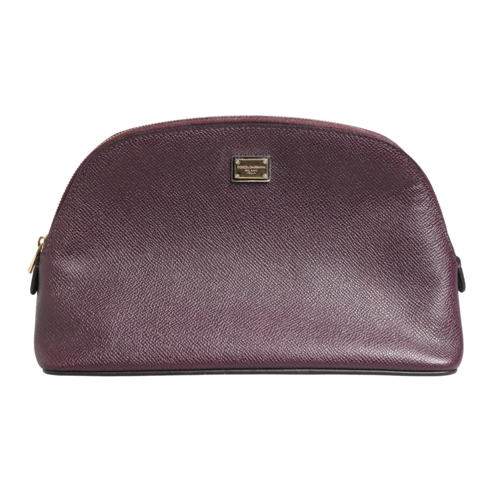 Dolce & Gabbana Unisex Purple Wallets & Cardholders, One Size, Pouch Wallet
