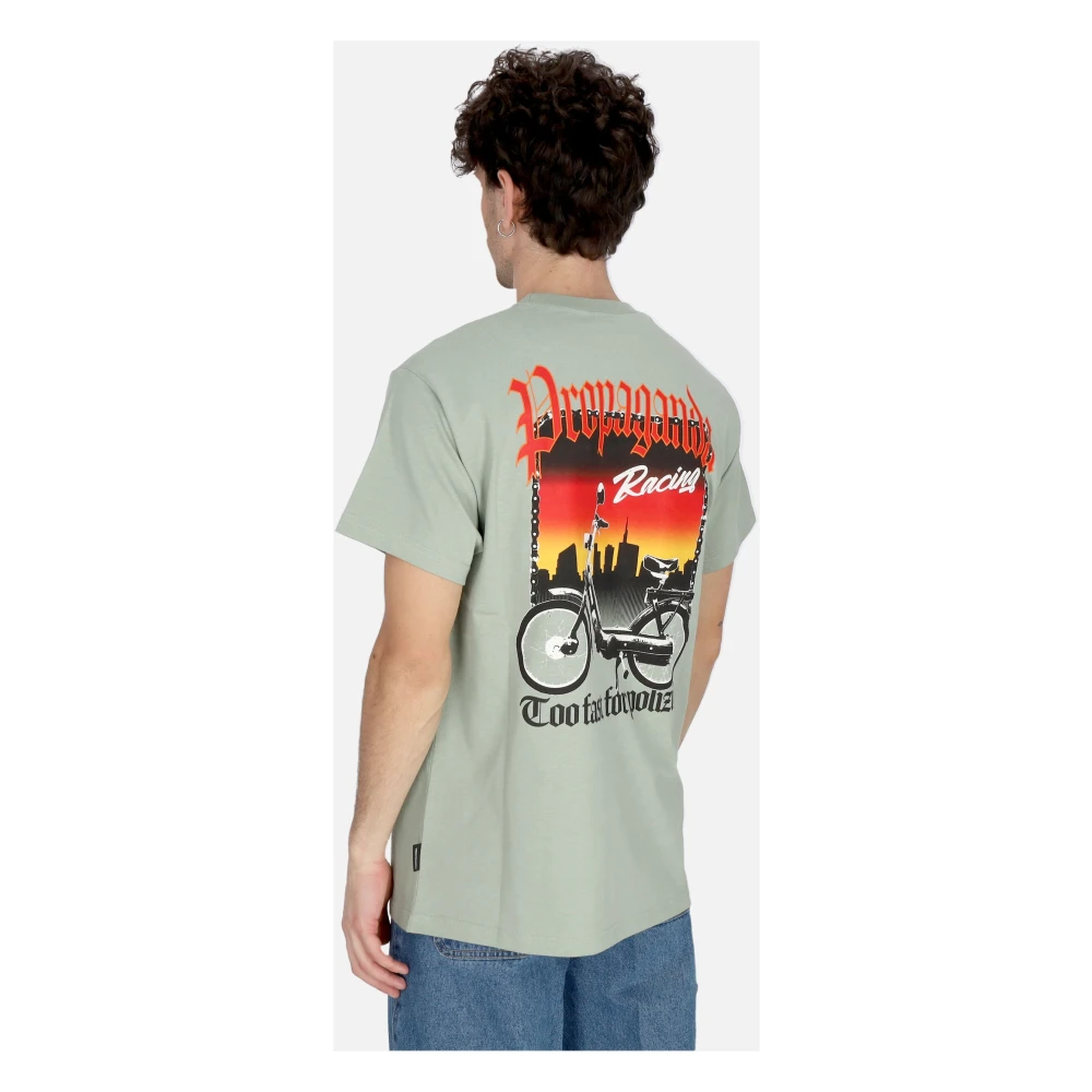 Propaganda Ciao Tee Korte Mouw T-shirt Gray Heren