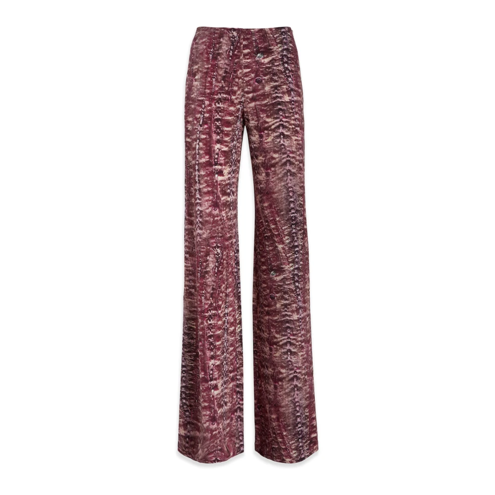 Trousers > Wide Trousers - - Alberta Ferretti - Modalova