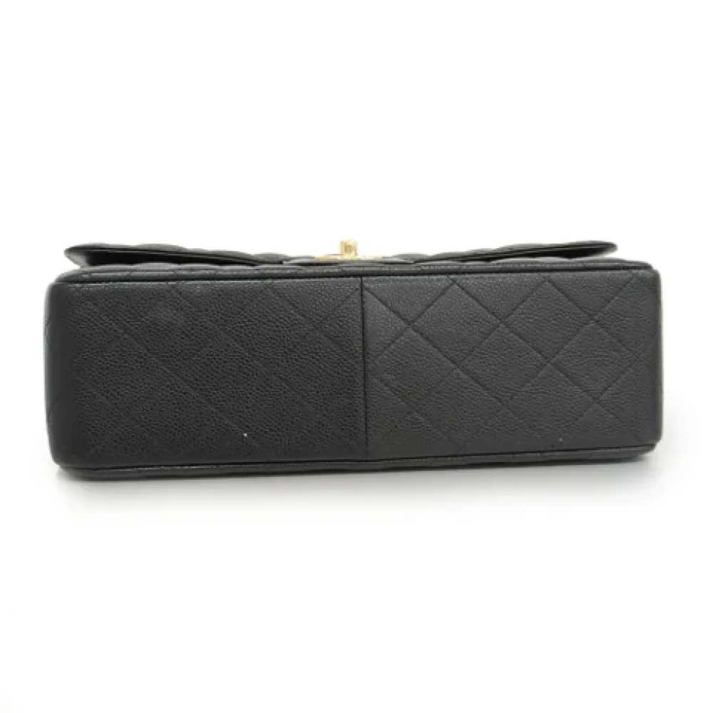 Chanel Vintage Pre-owned Leather chanel-bags Black Dames