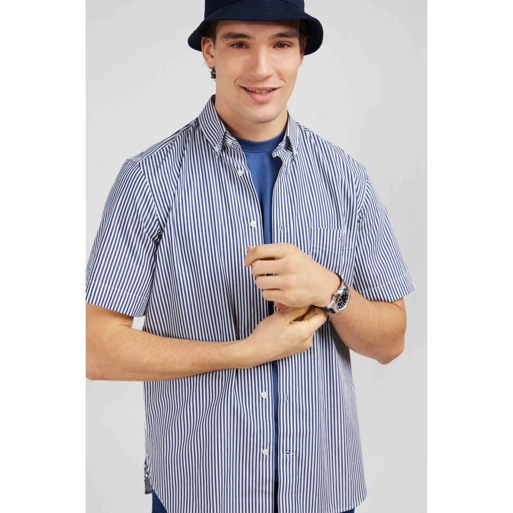 Eden Park Chemise Blue Heren