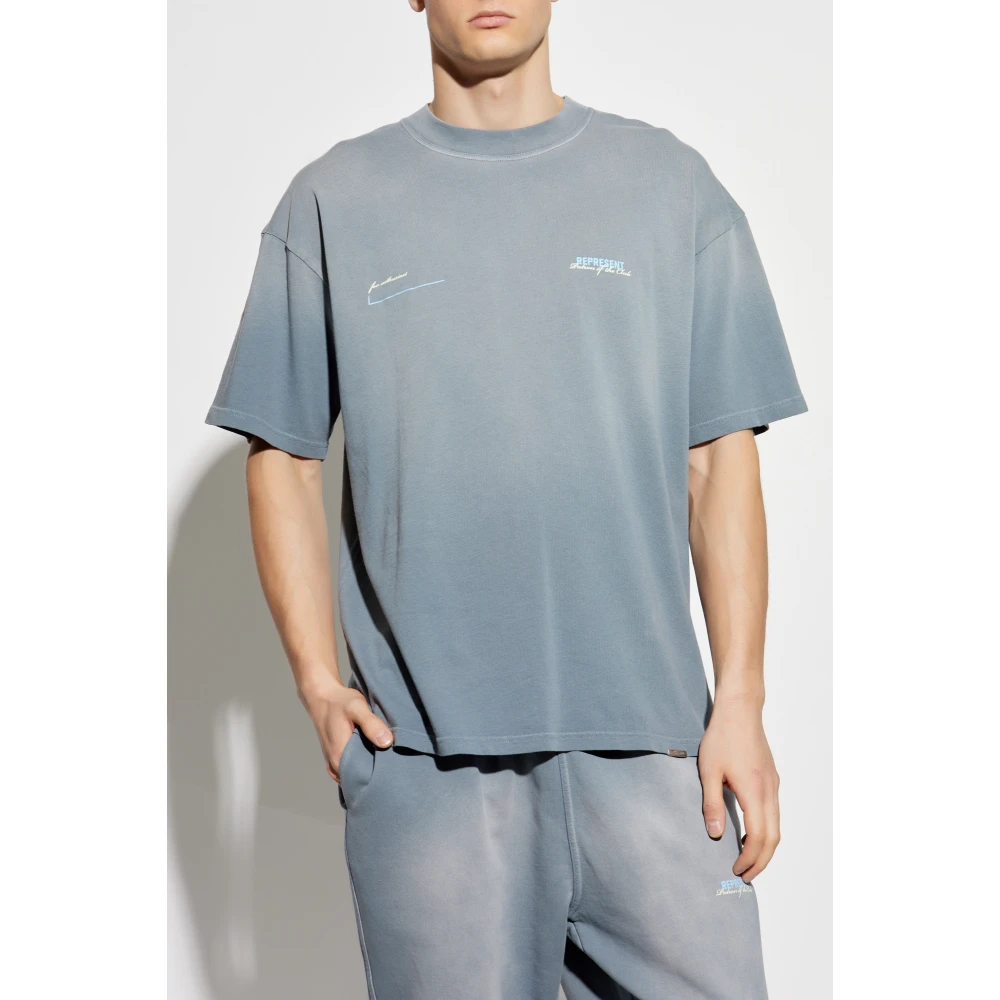 Represent T-shirt Patron Of The Club Gray Heren