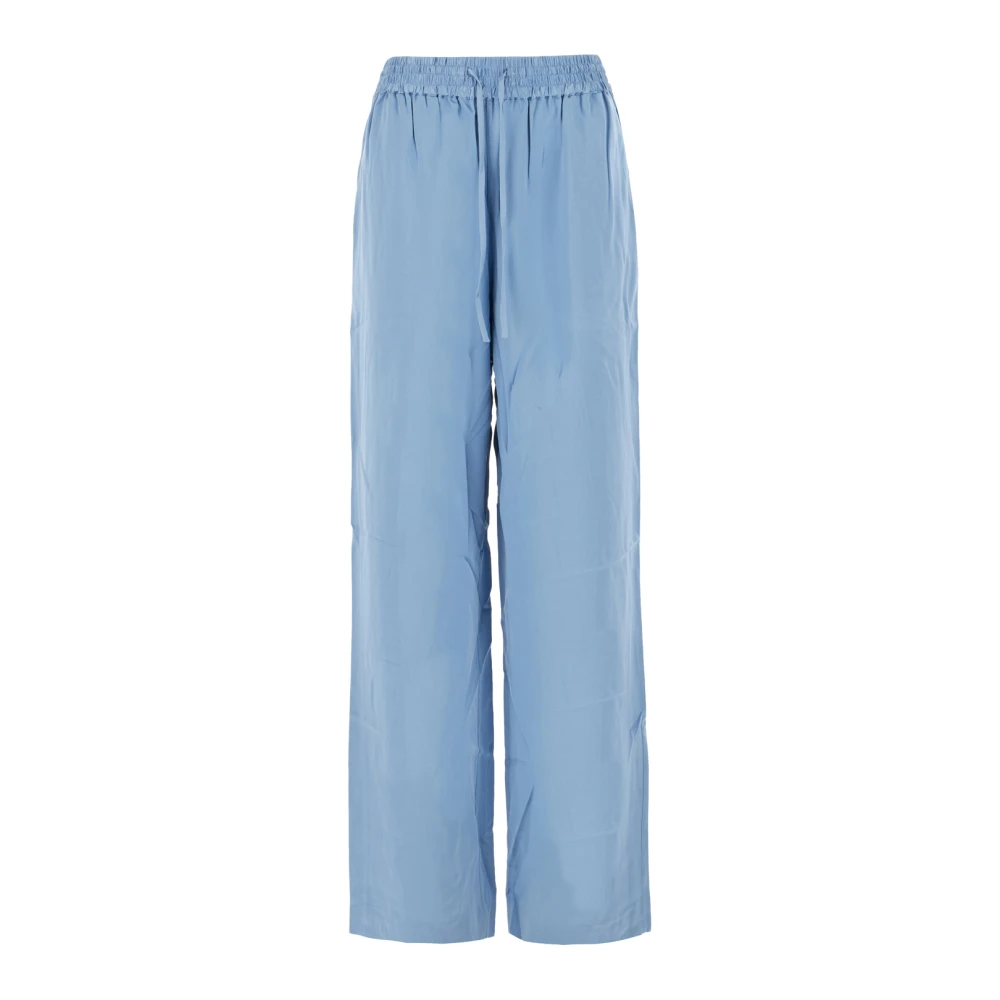 Trousers > Wide Trousers - - Loulou Studio - Modalova