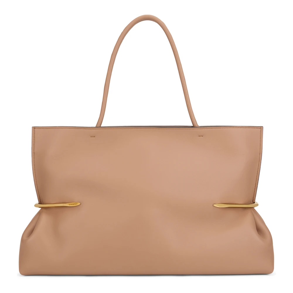 Givenchy Women's Beige Pinch Squeezed Horizontal Tote Bag