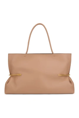 Pinch Squeezed Horisontell Tote Bag