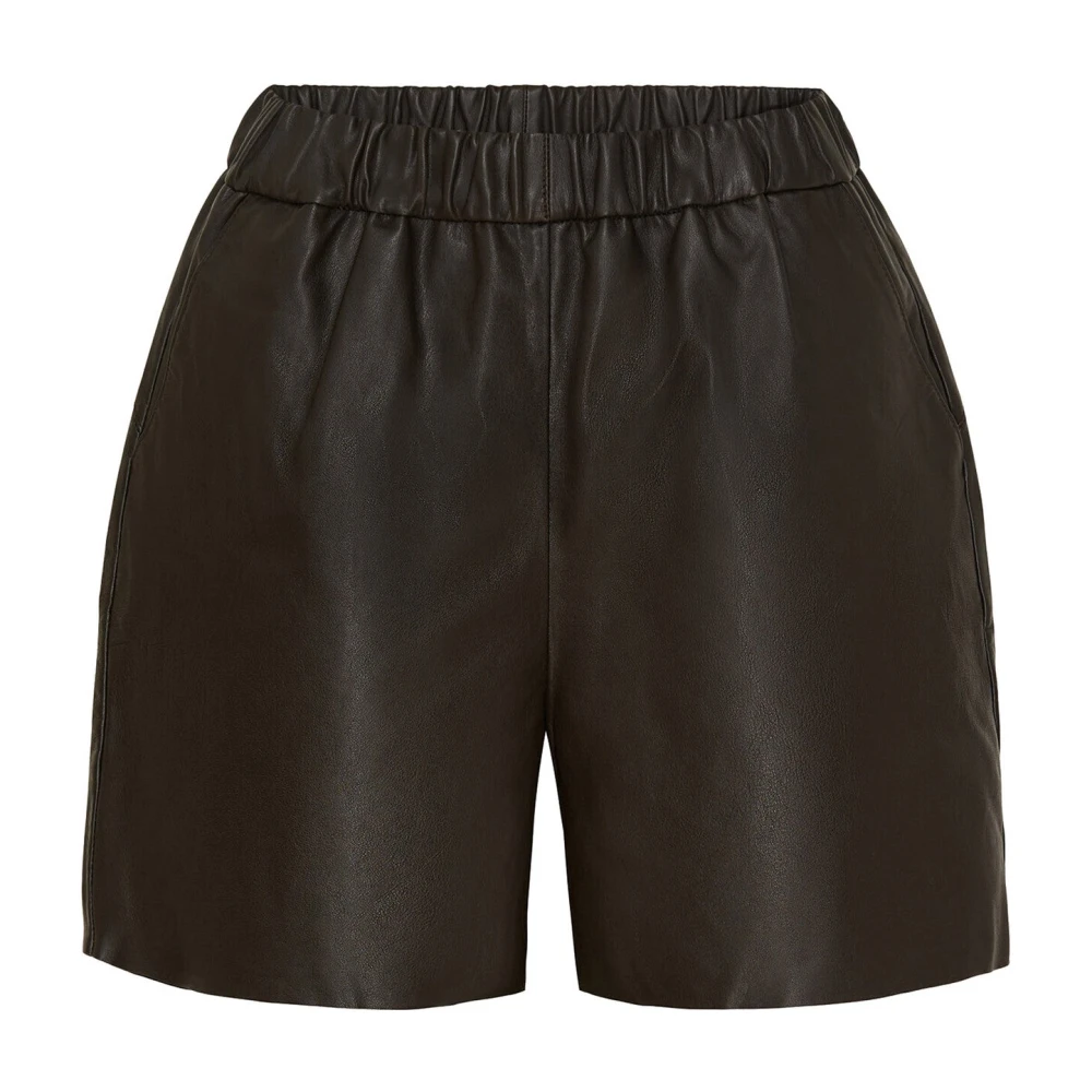 Notyz Donna Marrone Pantaloncini, 2XS, New,