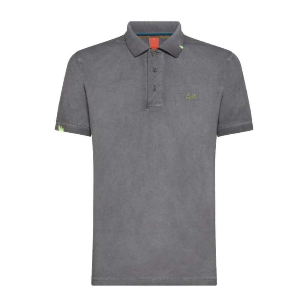Sun68 - Tops > Polo Shirts - Gray - Sun68 - Modalova