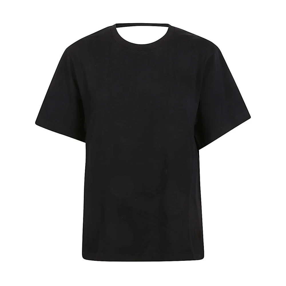 IRO Edjy Katoenen T-shirt Zwart Black Dames