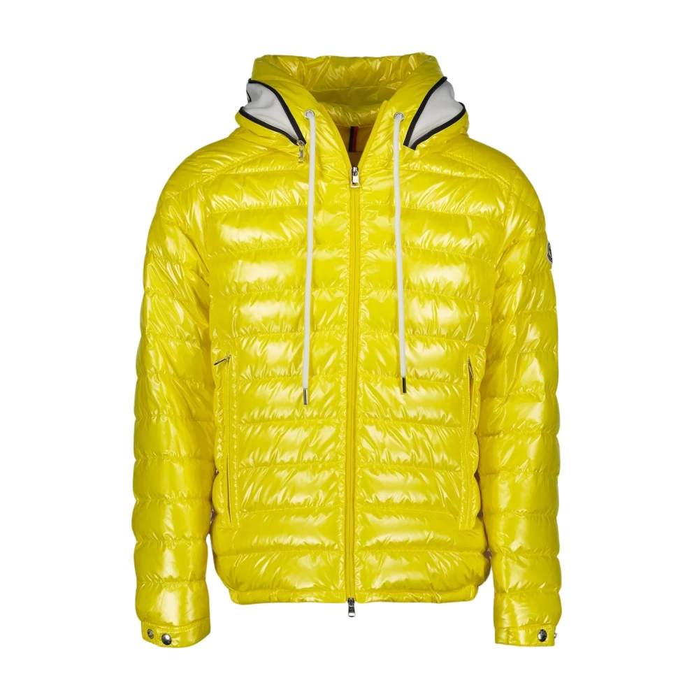 Moncler Quiltad Akinari Jacka Yellow, Herr