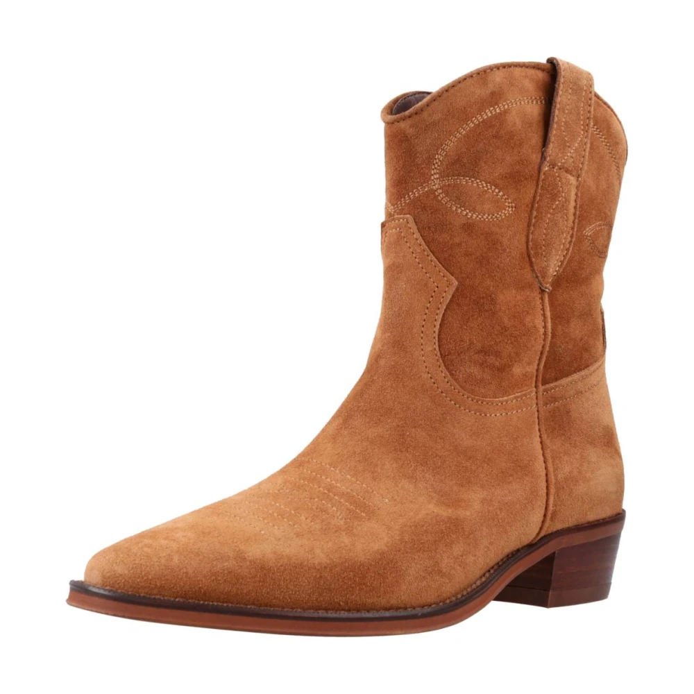 Alpe Cowboy Boots Brown Dames