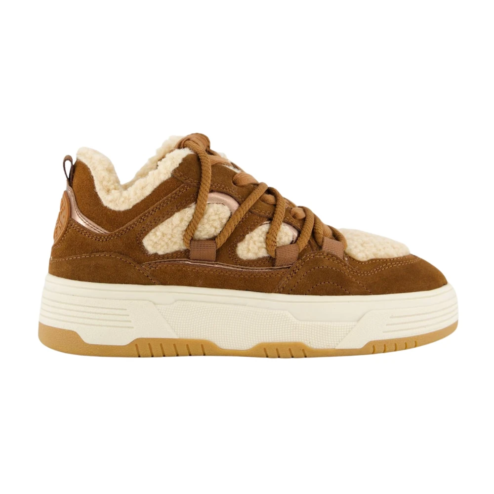 Steve Madden Boomer-F Dames Mode Sneakers Dames Schoenen Bruin