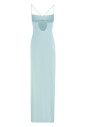 robe-en-polyester-a-encolure-drapee