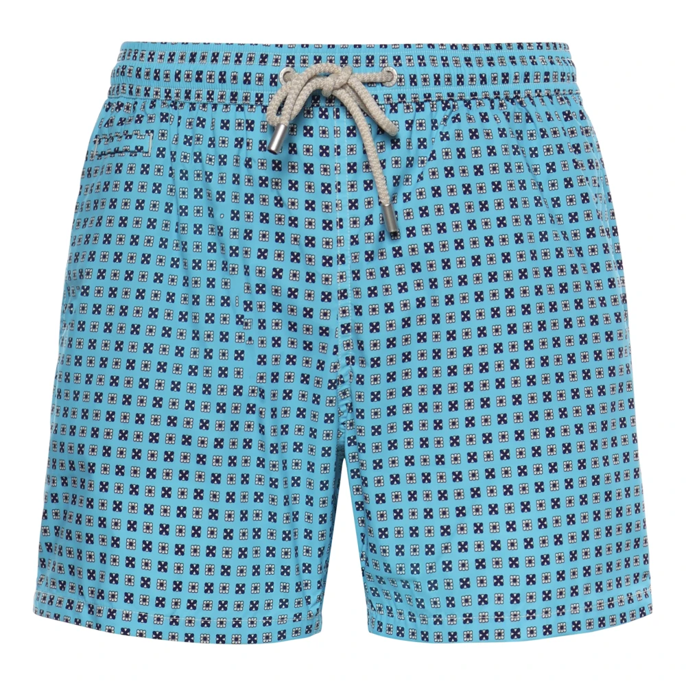 Mc2 Saint Barth Blue Ultralight Stretch Swim Short - Male - Beachwear - 4XL - Swimwear