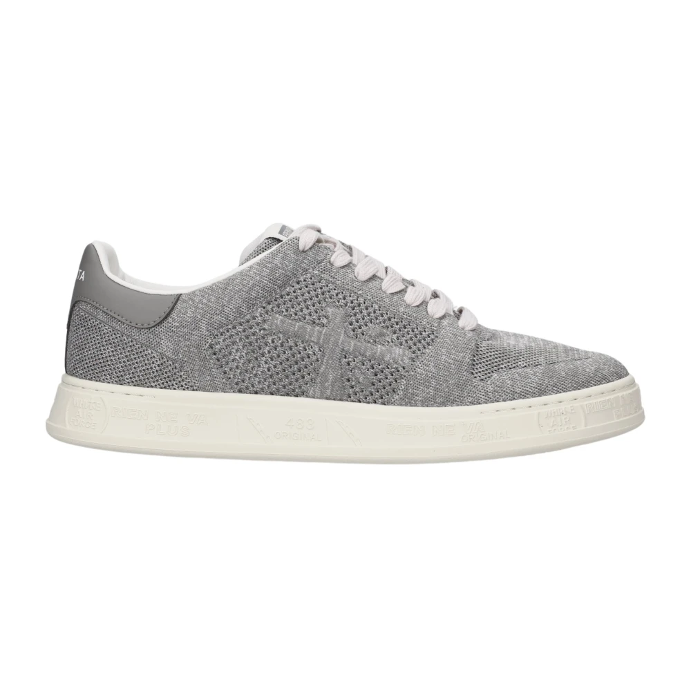 Premiata Men's Gray Quinn Sneaker - Sneakers - 10 Uk - Shoes