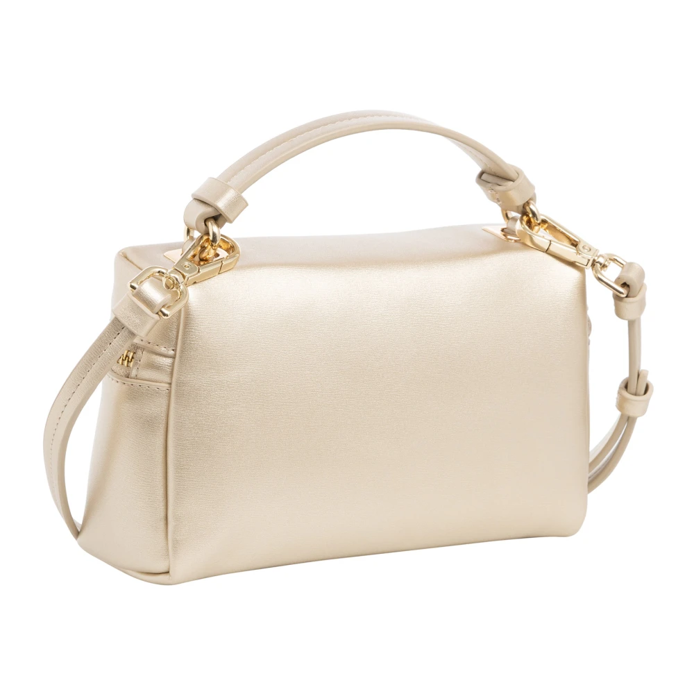 Armani Exchange Verstelbare Schouderband Handtas met Ritssluiting Yellow Dames