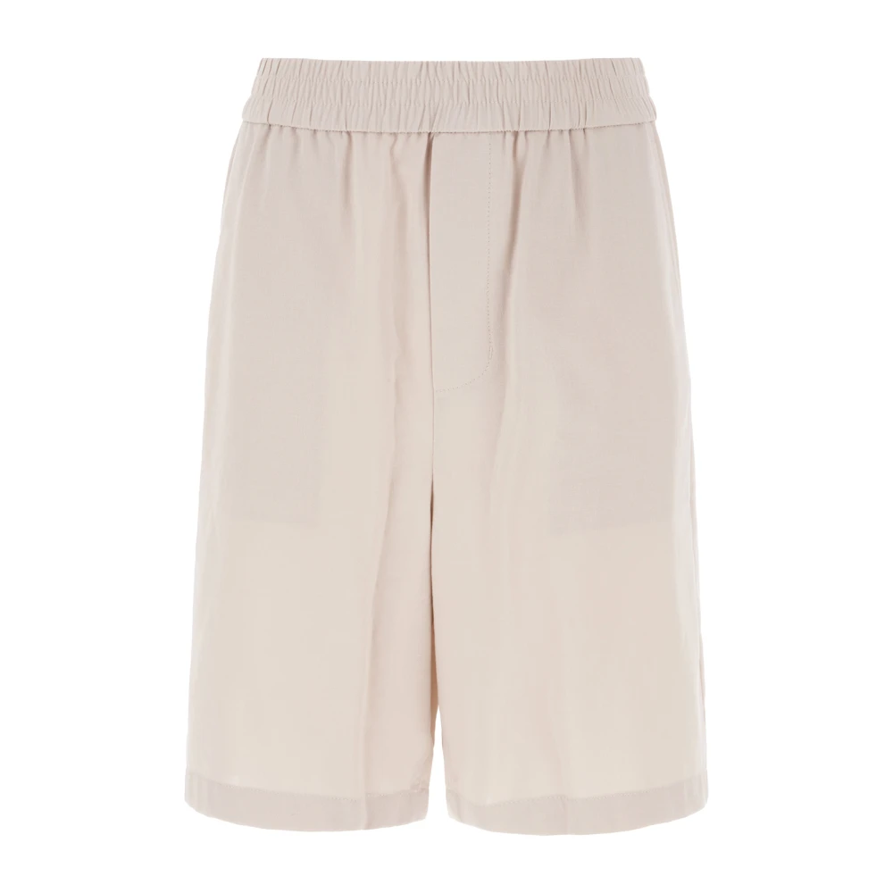 Ami Paris Stiliga Bermuda Shorts för Män Pink, Herr