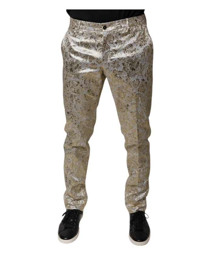 gold-floral-jacquard-dress-pants