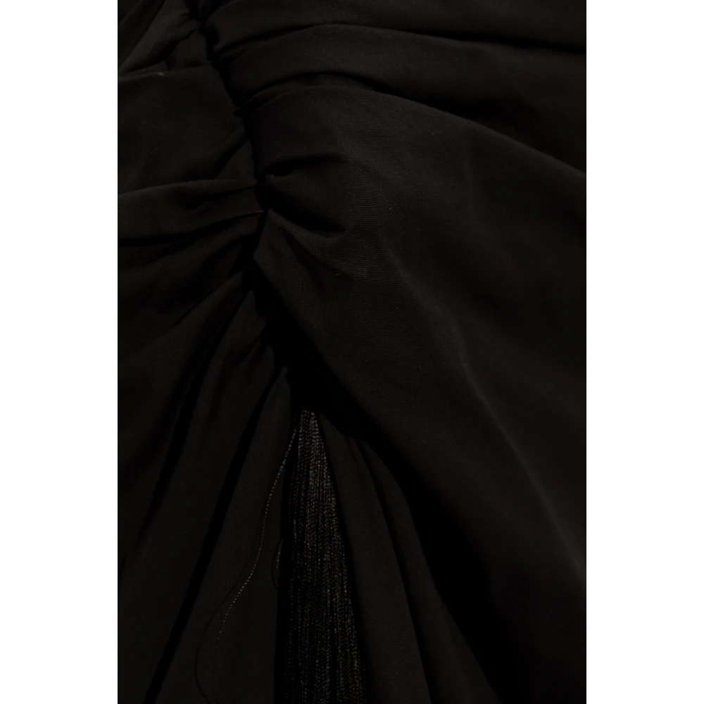 Salvatore Ferragamo Mouwloze jurk Black Dames