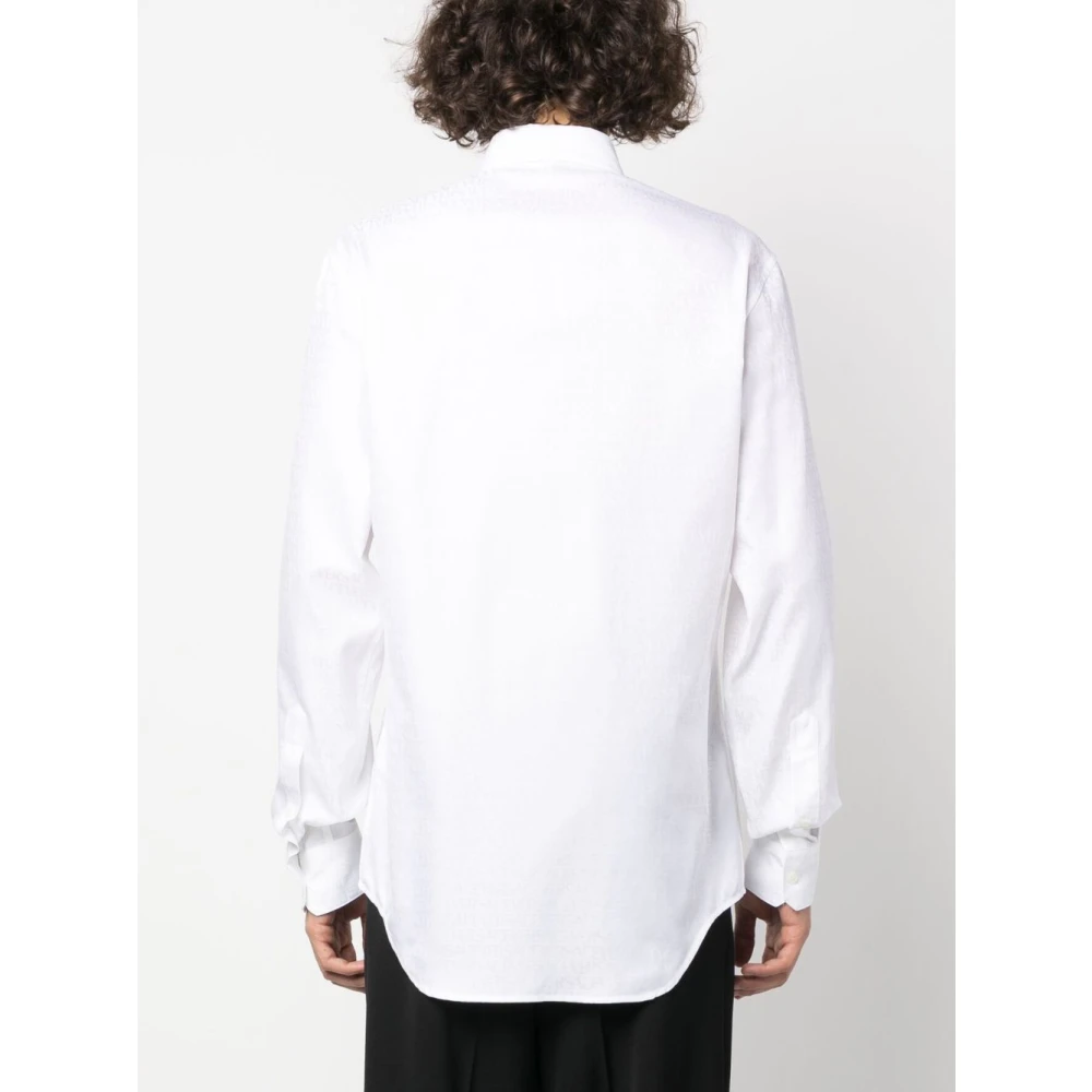 Versace Casual Overhemd White Heren