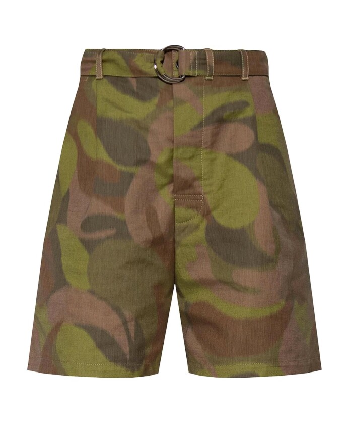 shorts-bermuda-vert-vetements-pour-femmes