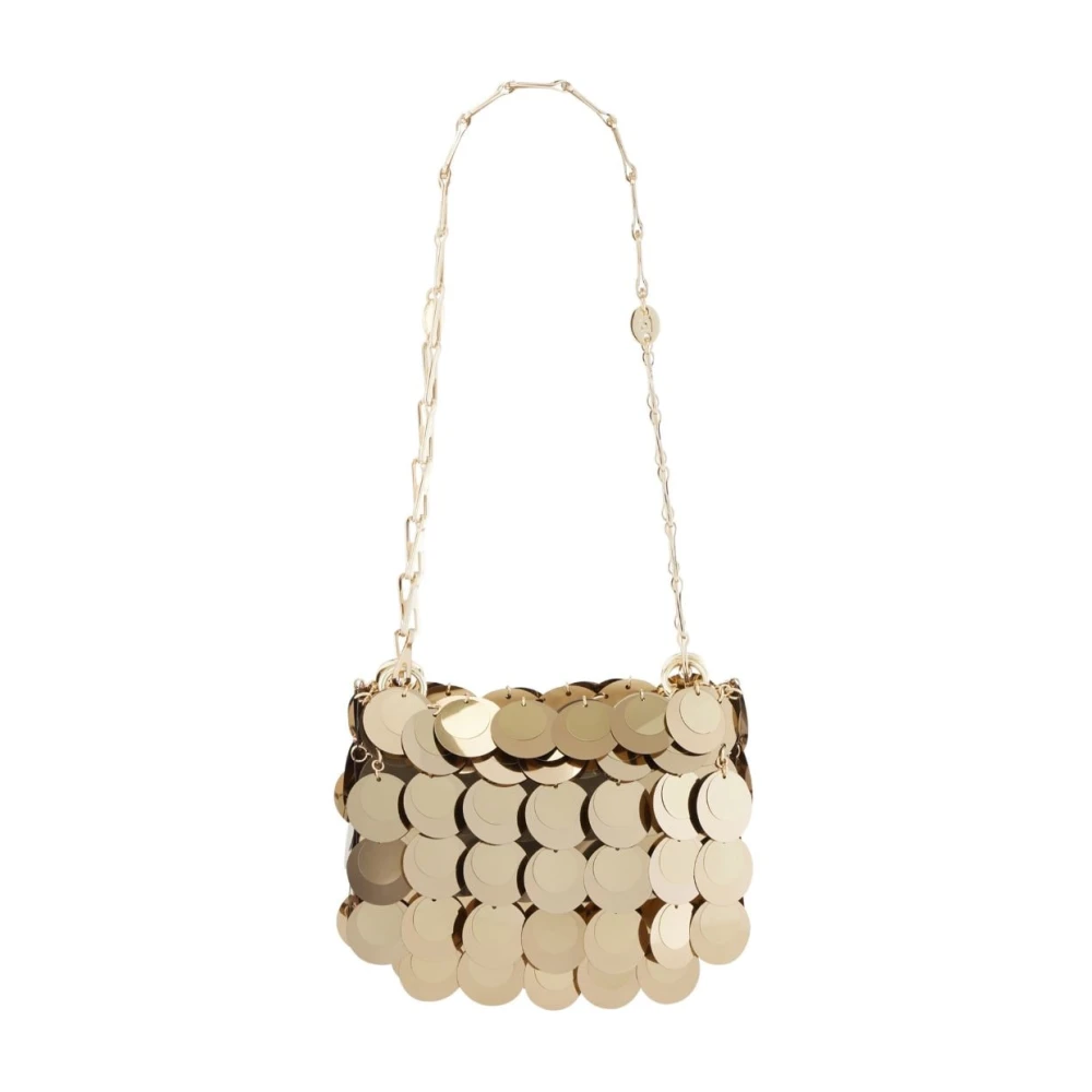 Paco Rabanne Sparkle Nano Clutch Goud Yellow Dames