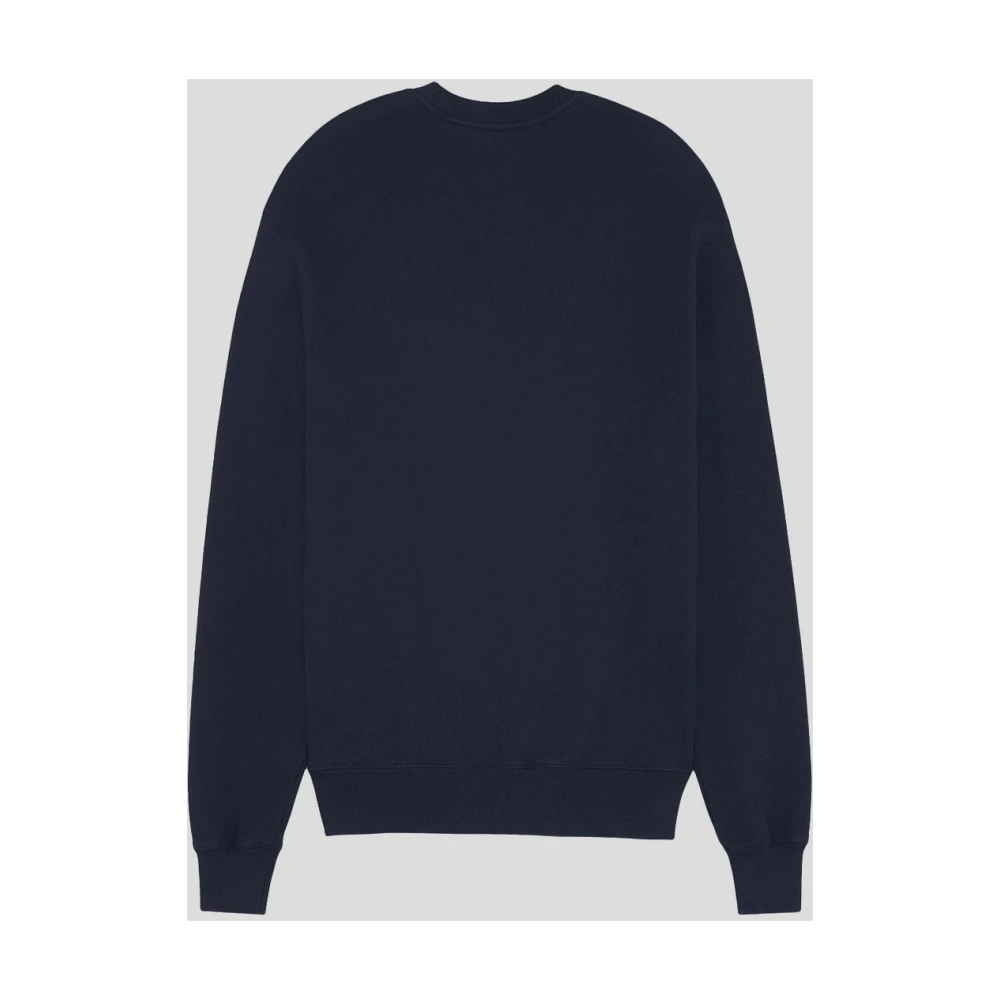 Maison Kitsuné Heren Sweatshirt Mode Blue Heren