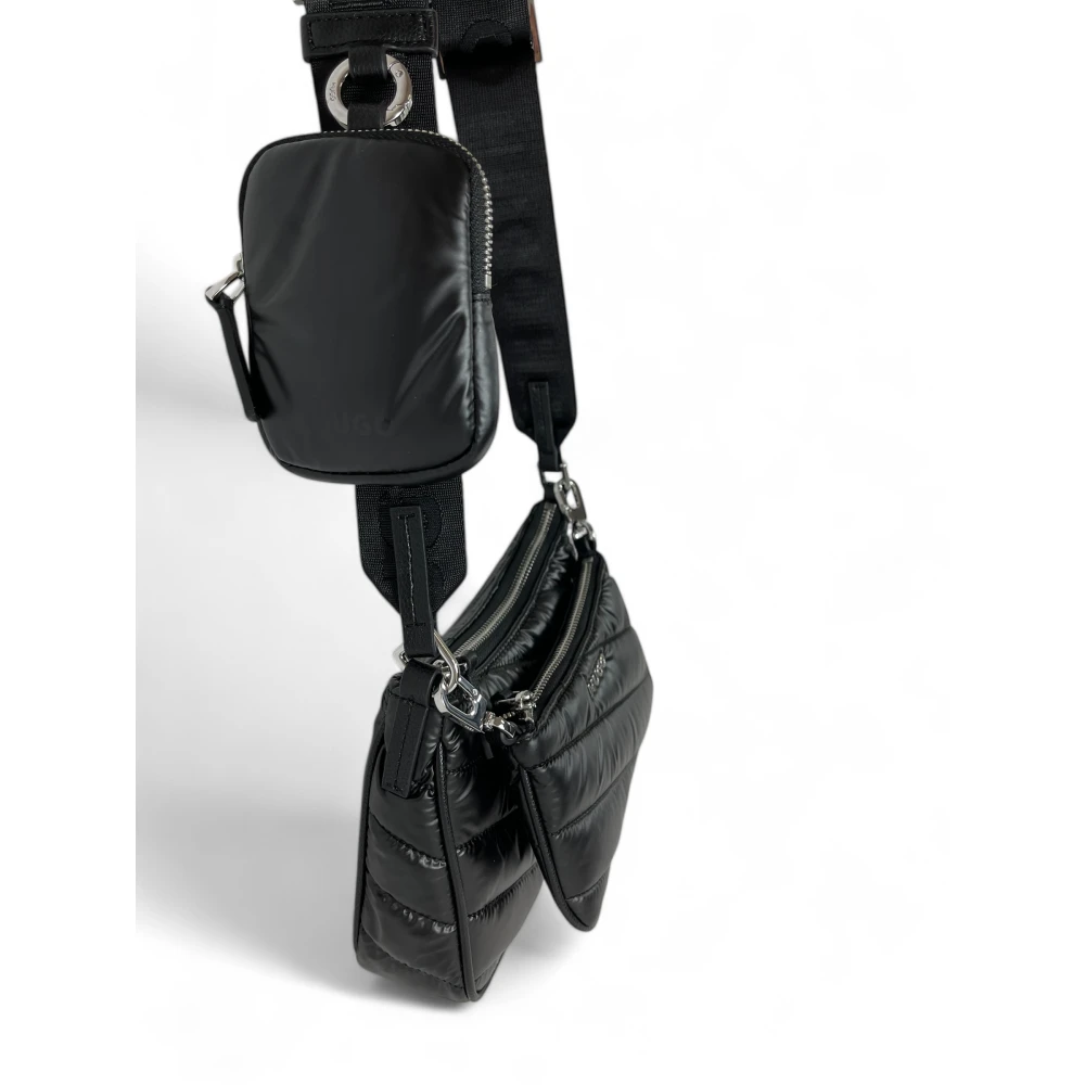 Hugo Boss Multi Cross-NQ Stijlvol Accessoire Black Dames