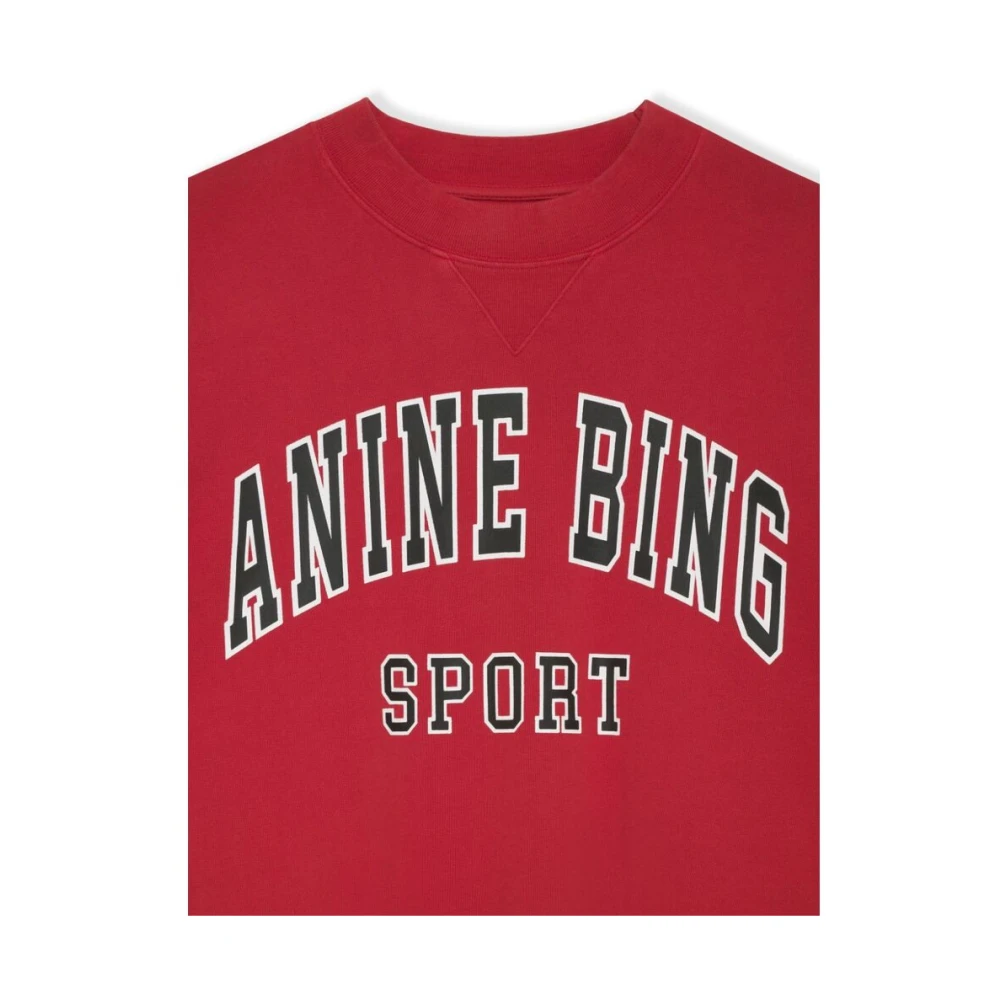 Anine Bing Sweatshirts Red Dames
