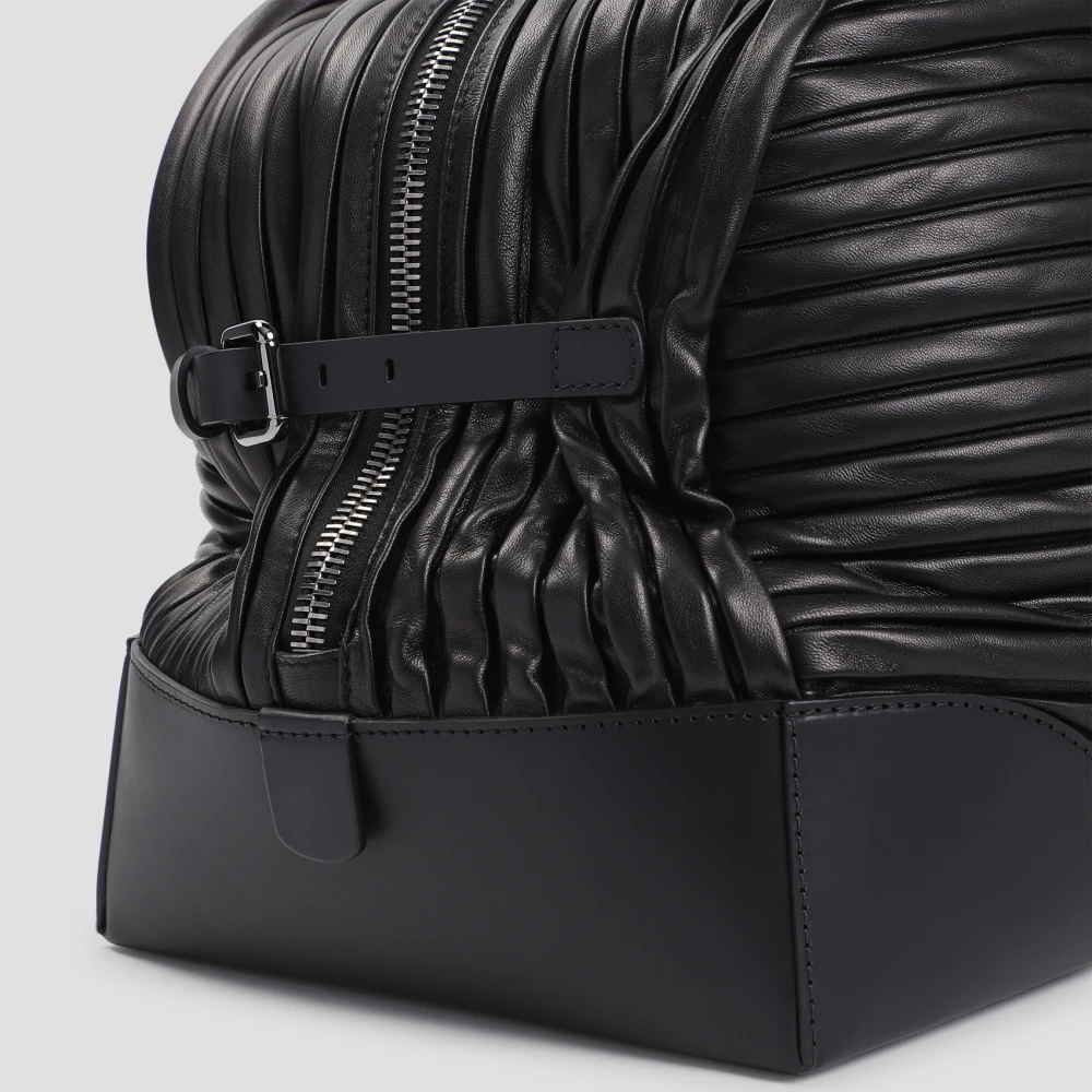 Giorgio Armani Zwarte Reistas Aw24 Black Heren