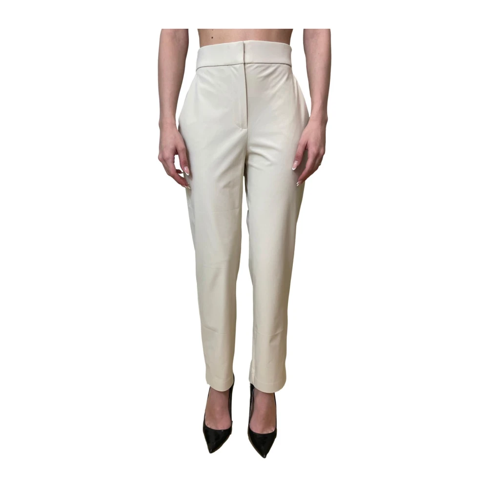 Max Mara Women's Beige Slim-Fit Trousers, Xs, Mmlpaio Slim-Fit Trousers