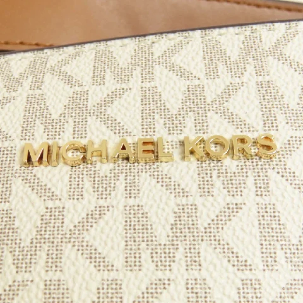 Michael Kors Pre-owned Fabric totes Beige Dames