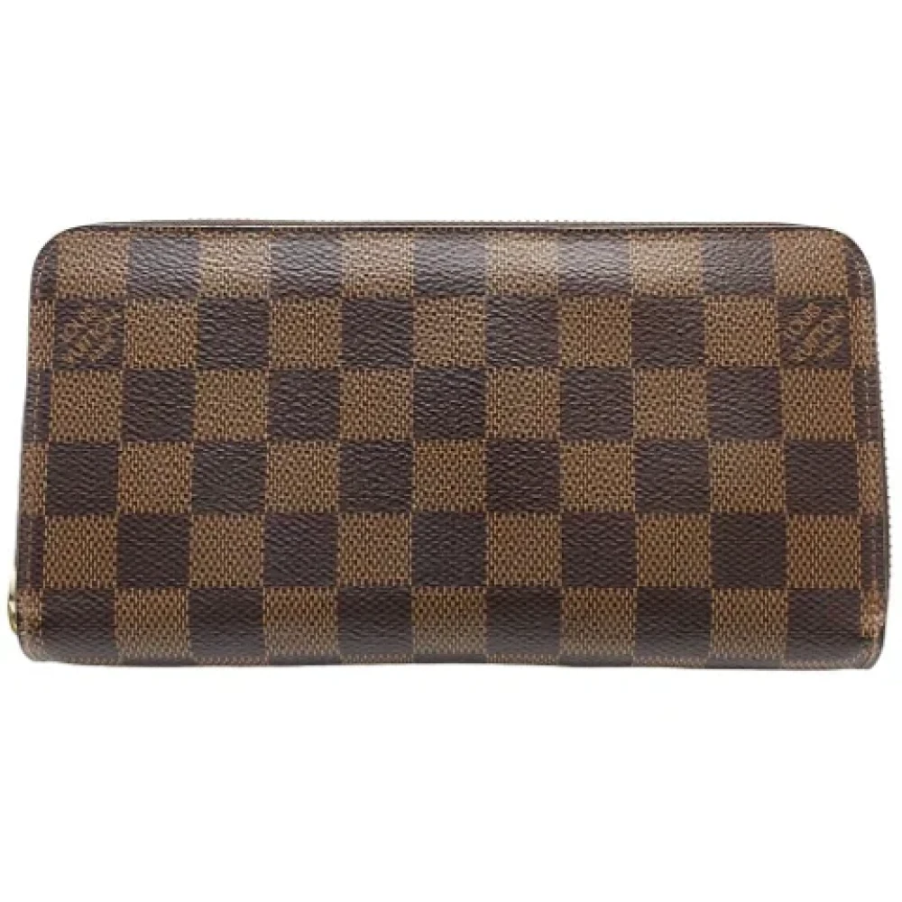 Louis Vuitton Vintage Pre-owned Canvas wallets Brown Dames